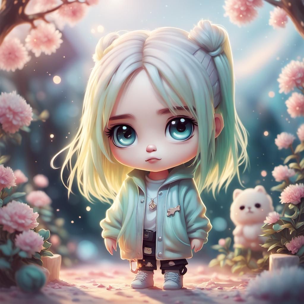 Chibi Eilish   by @BrazilIAn_Nerd
