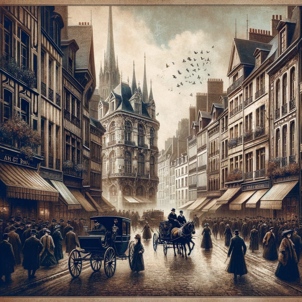 Rouen France 1924, Almanach des postes