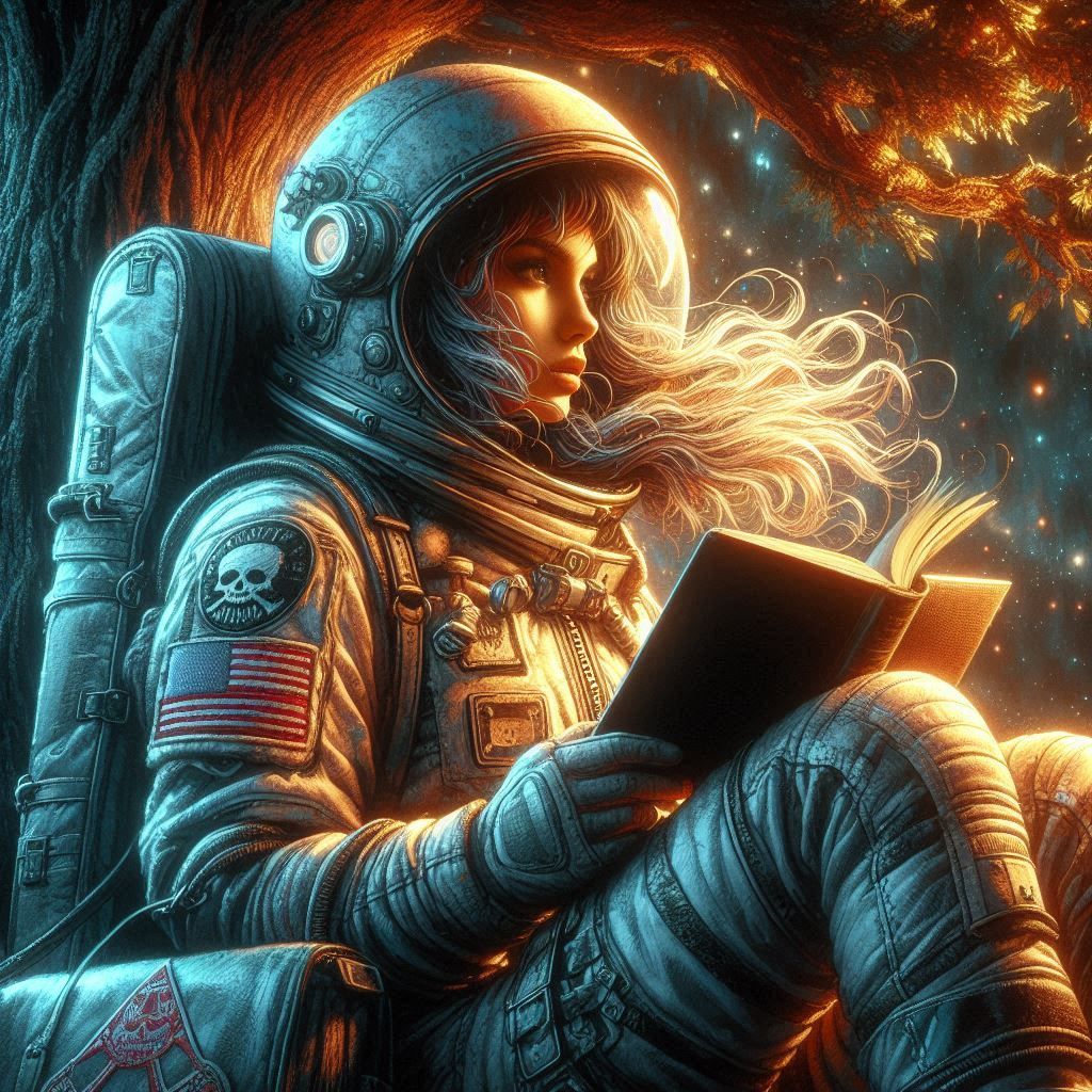 a book on a sunny afternoon