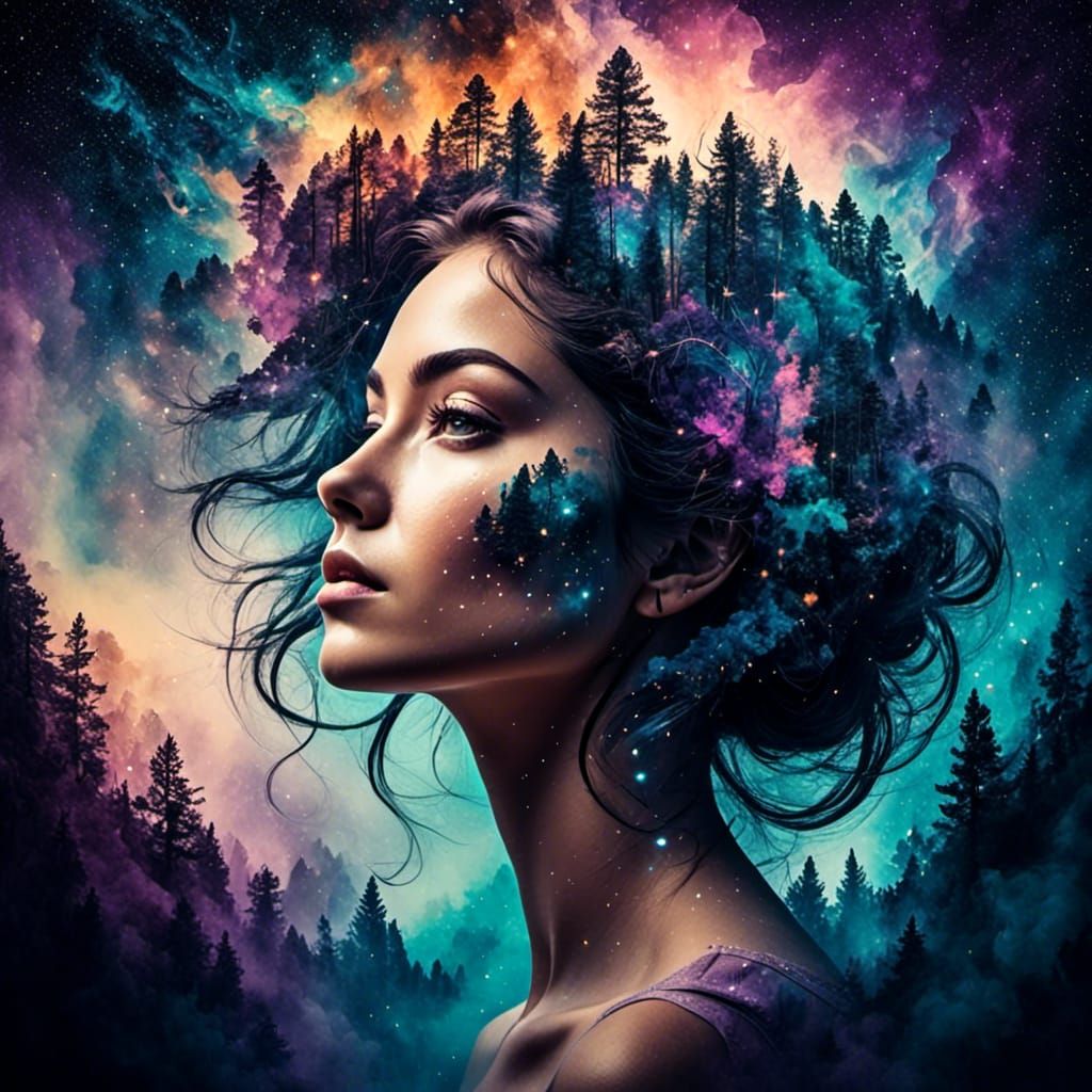 The Stars and The Woods  by @FaeandDarkness