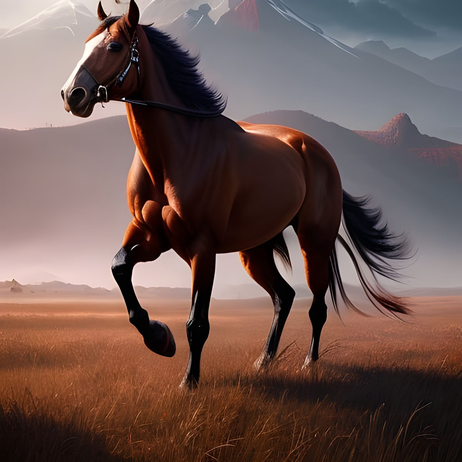 An excellent stallion