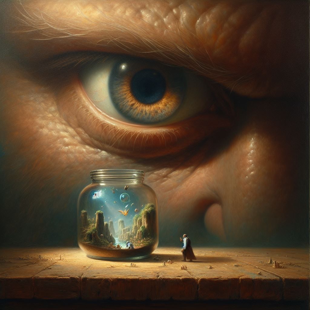 Get back inside, there's plenty of space