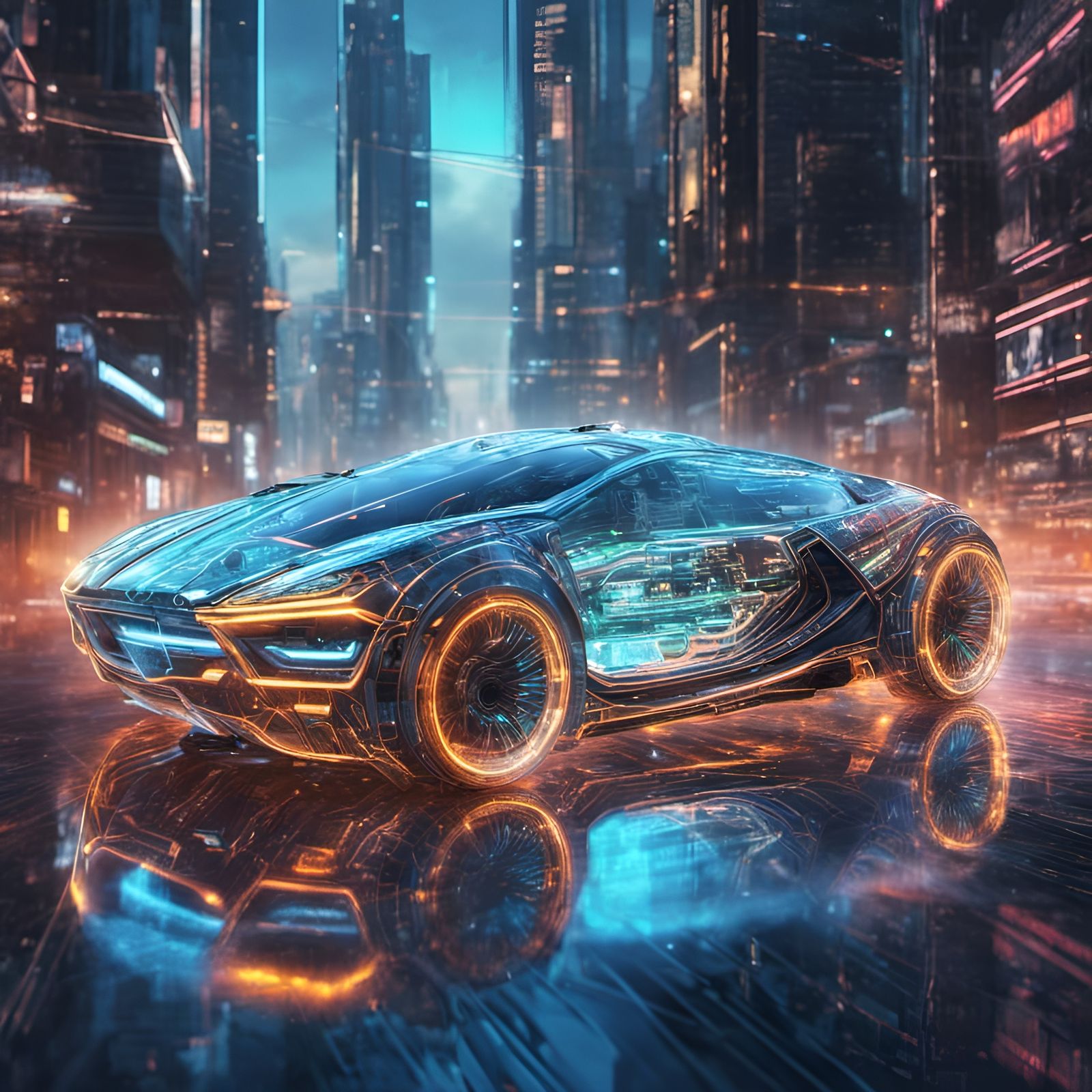 I needed a car, it was raining.  by @Amok Khan