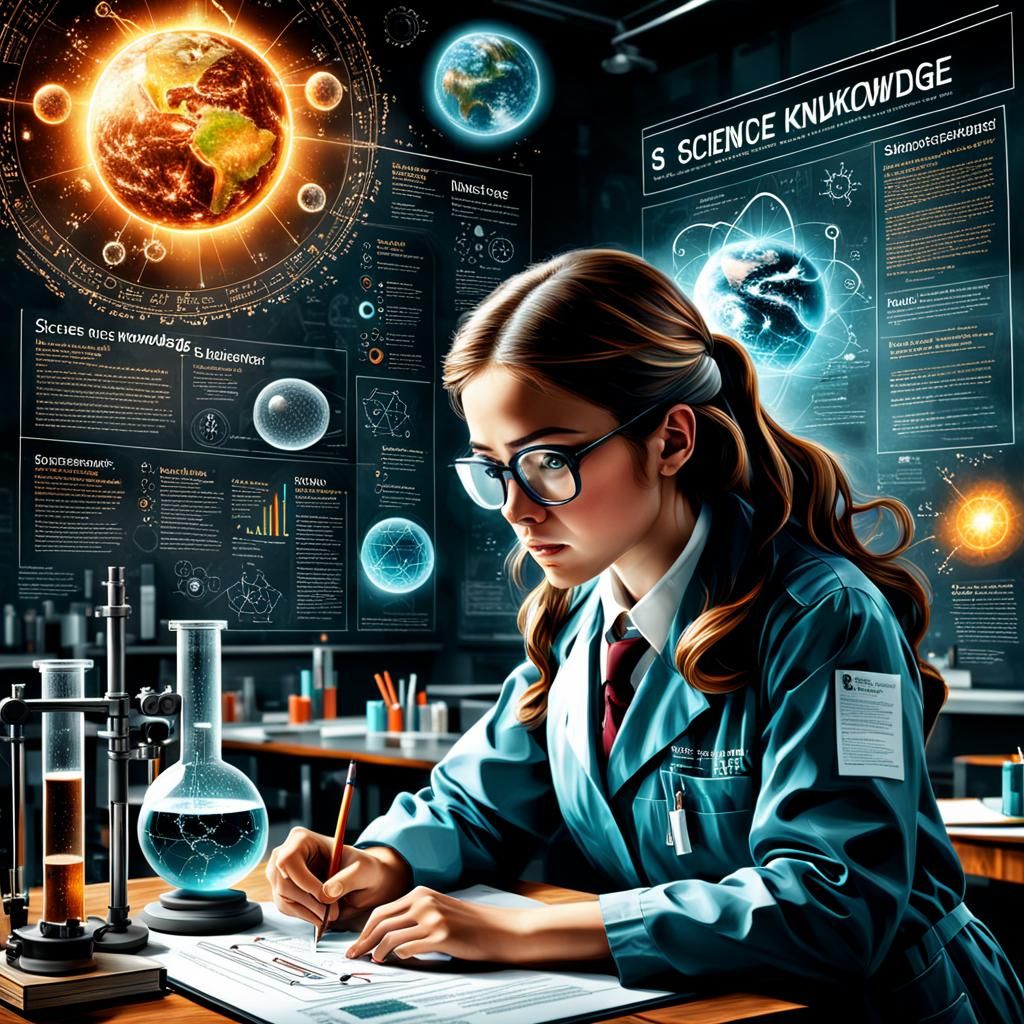 "Science is knowledge and knowledge is empowering"  by @Nomes69