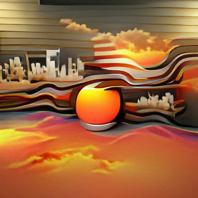 Abstract Sunset