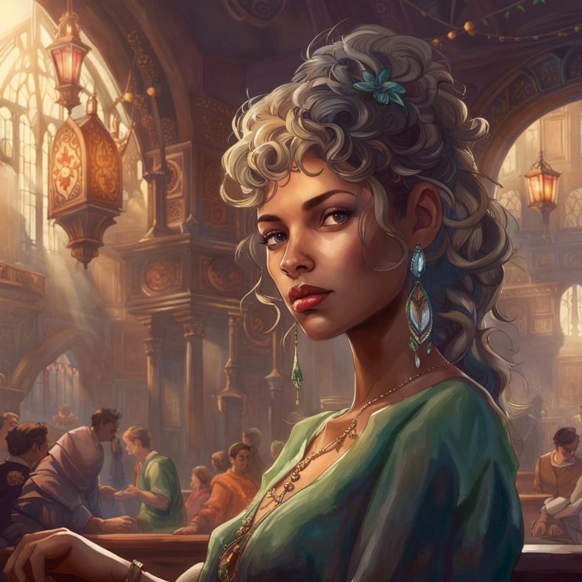 Fantasy Character - AI Generated Artwork - NightCafe Creator