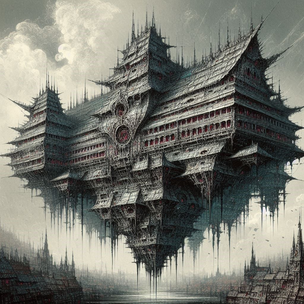 Flying temple