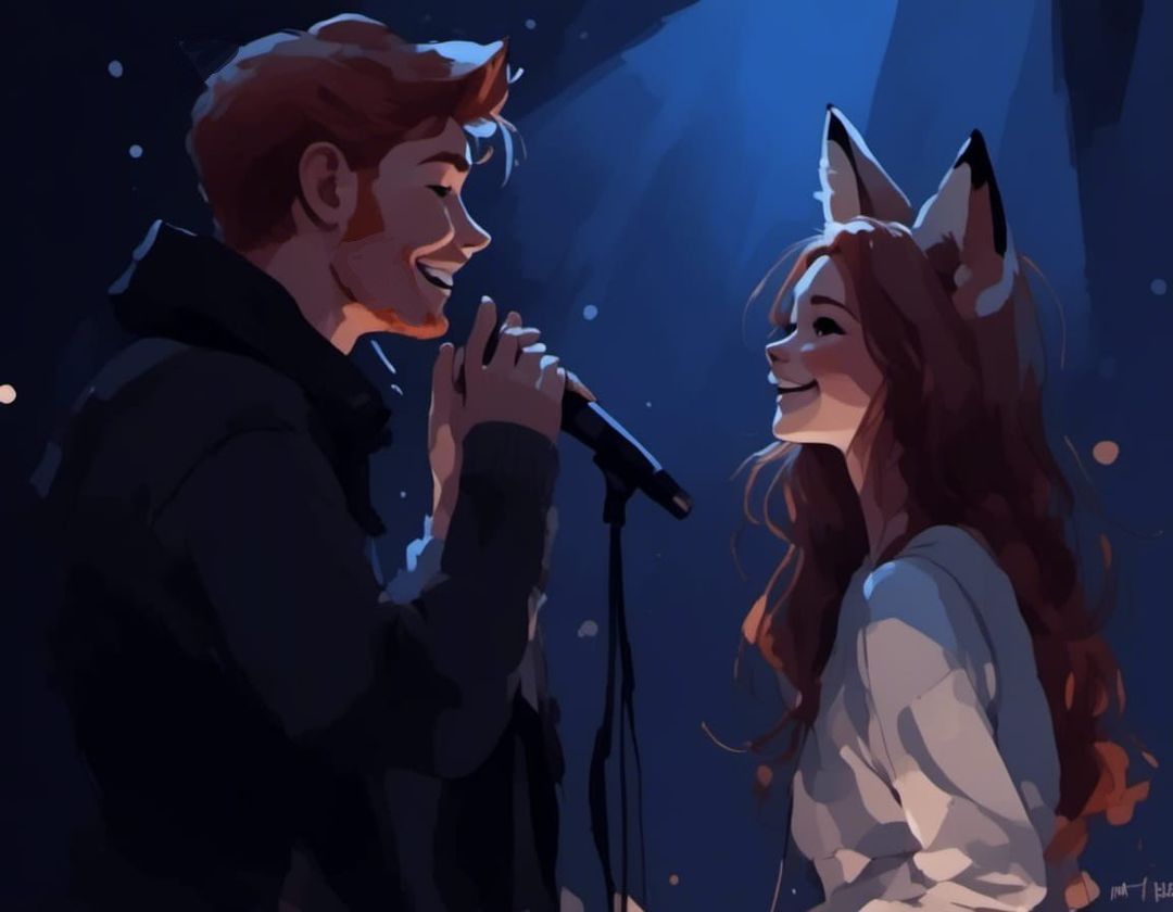 Fox-girl VIXEN singing "Paradise by the Dashboard Light" wit...