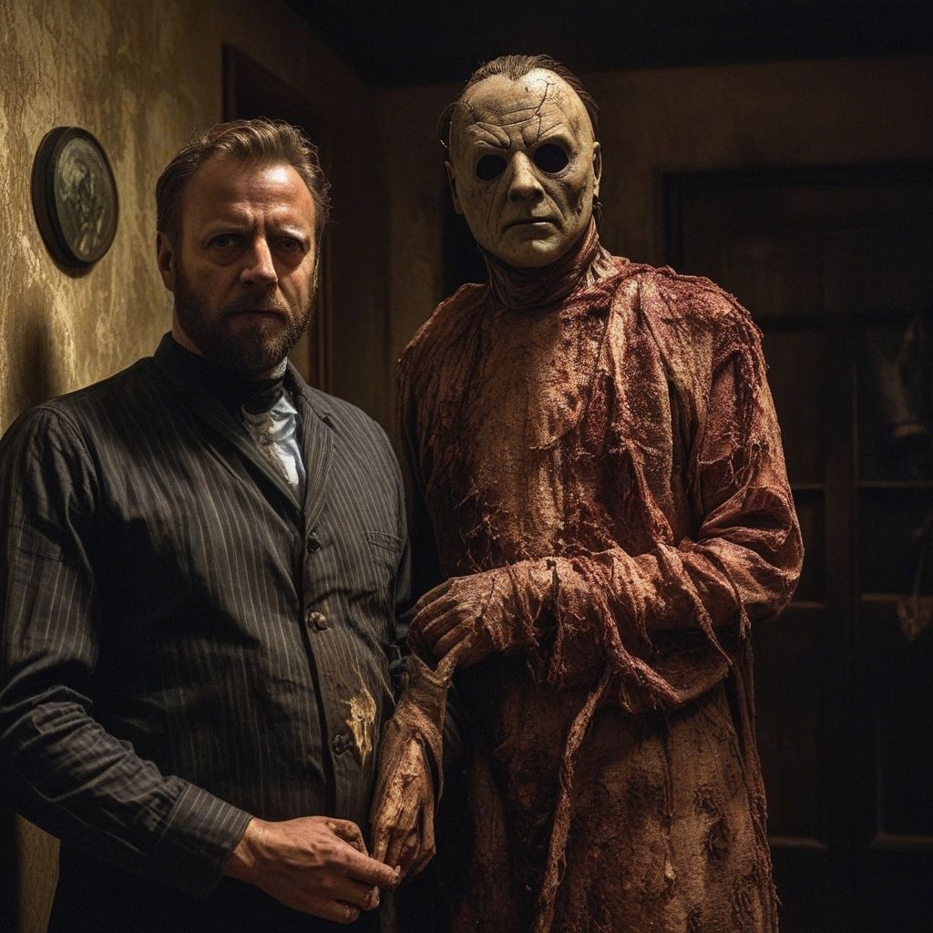 Halloween image of Michael myers with his perfect successor ...
