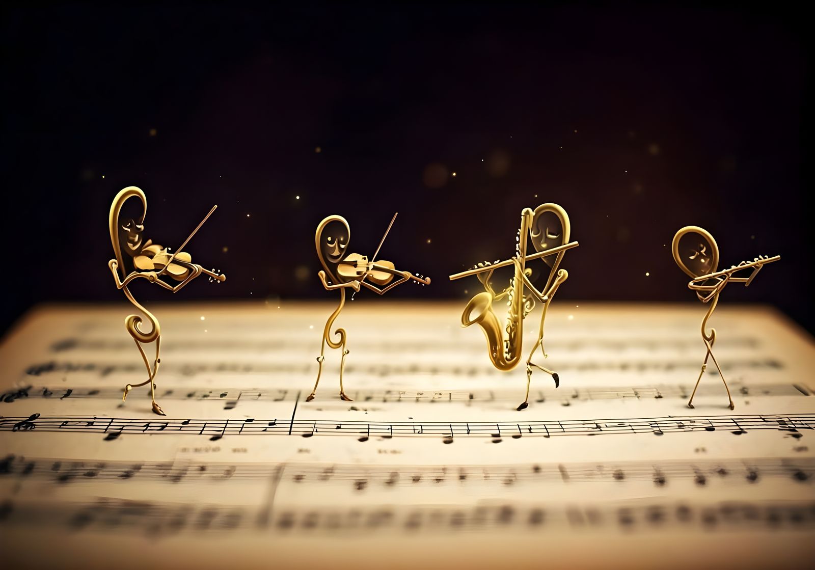 A symphony playing itself   by @Zayn