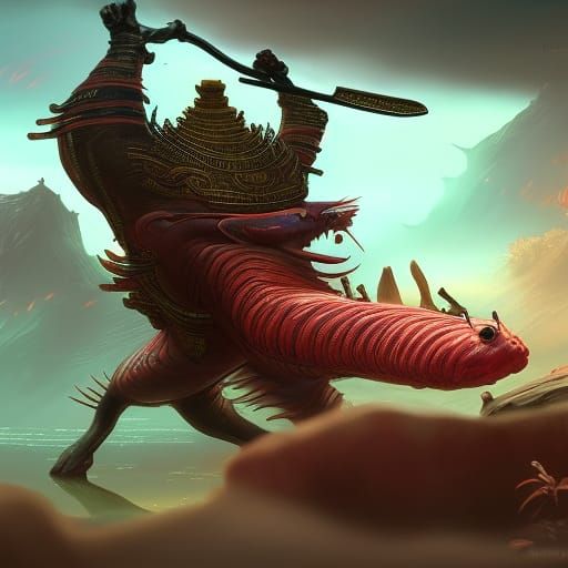 samurai axolotl