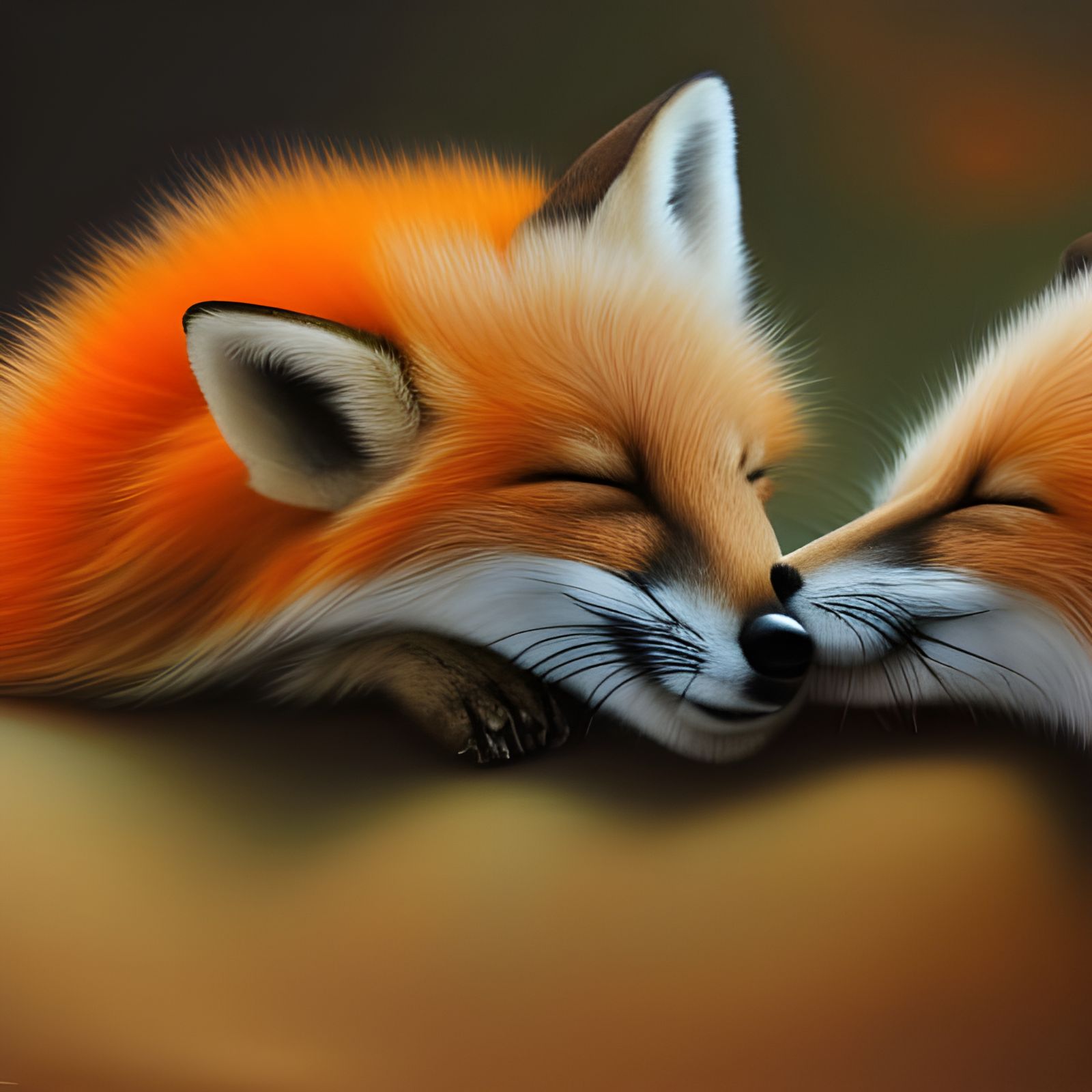 Loving foxes