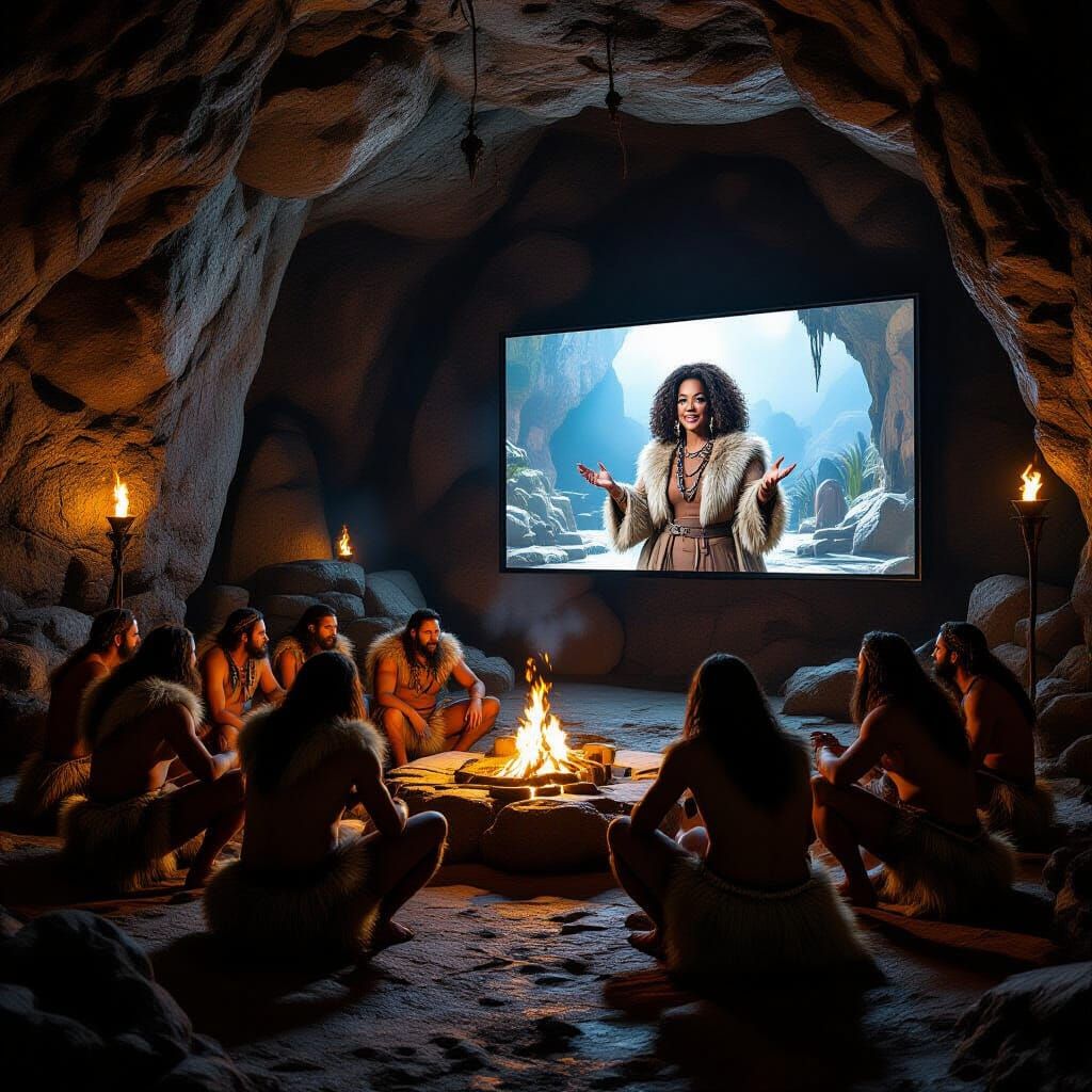 Oprah Winfrey Show in the Cave  by @undefined