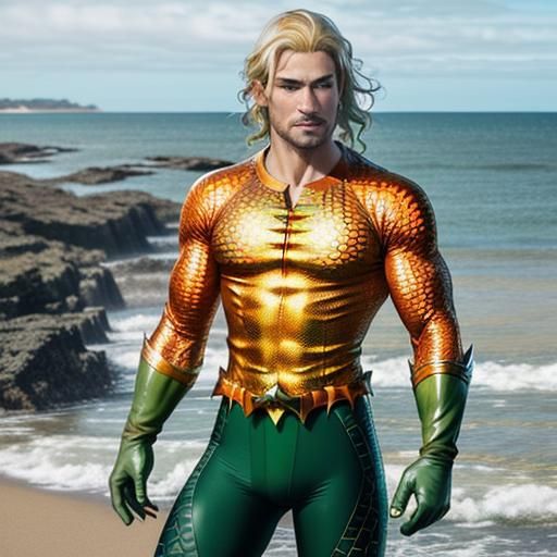 Aquaman 🦸🏼‍♂️🧡💚