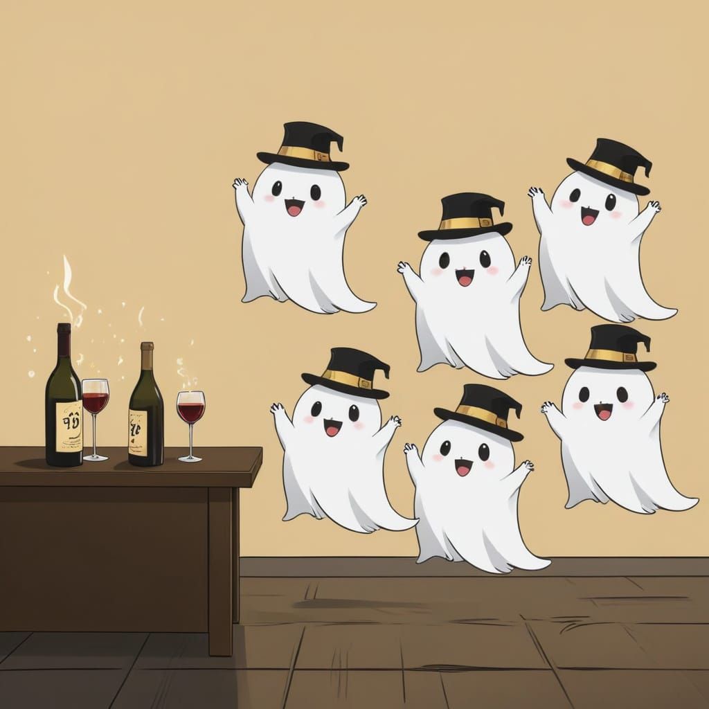add different years on each ghost hat - Start Image 2