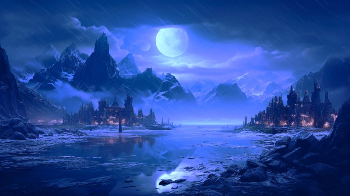 Planète dans un galuxy lointin