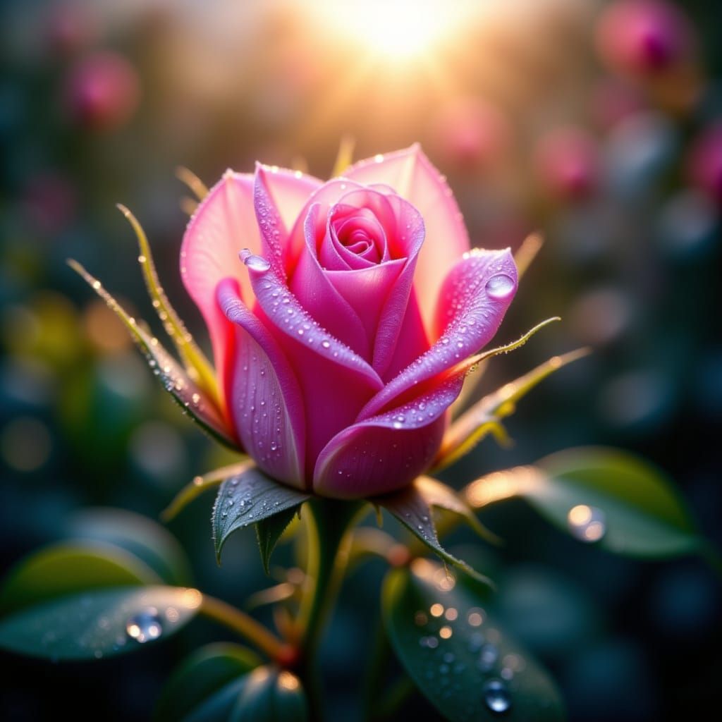 Morning dew flower up close <lora:Morning Dew Flowers:1.0>