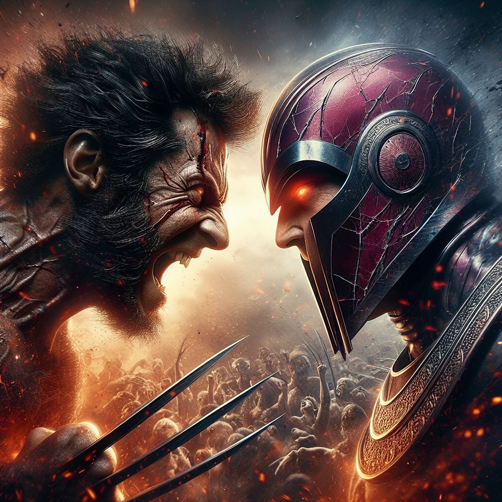 Wolverine Versus Magneto