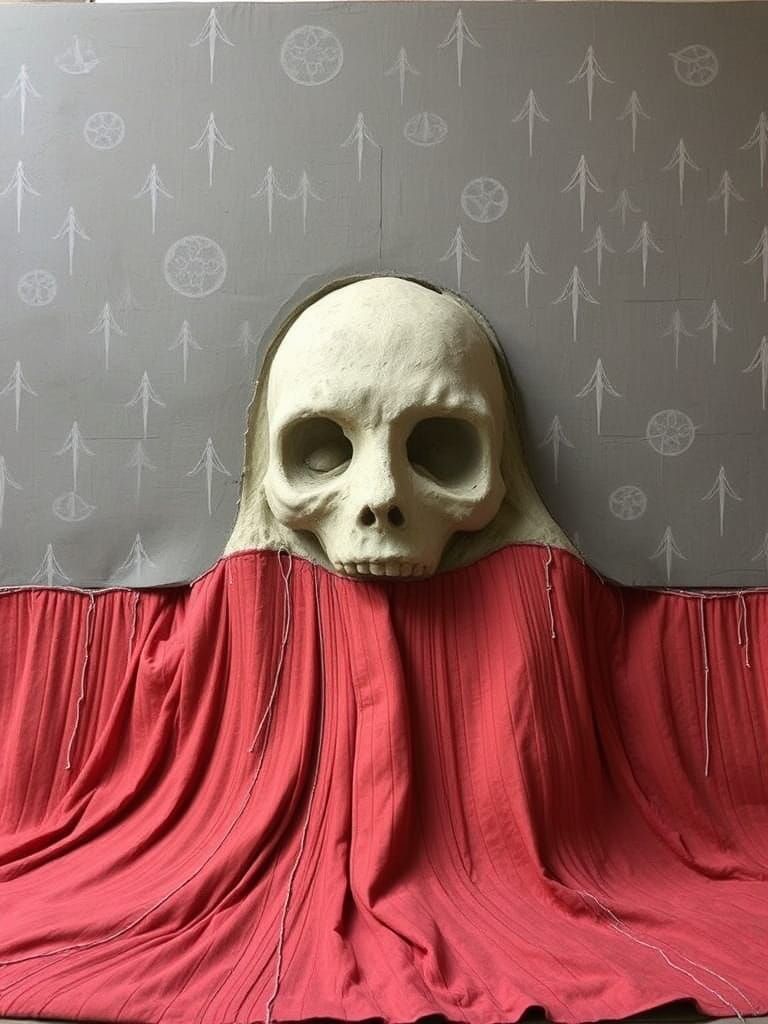 Surrealist Illusion Inspired by Bontecou, Ernst, and Klee