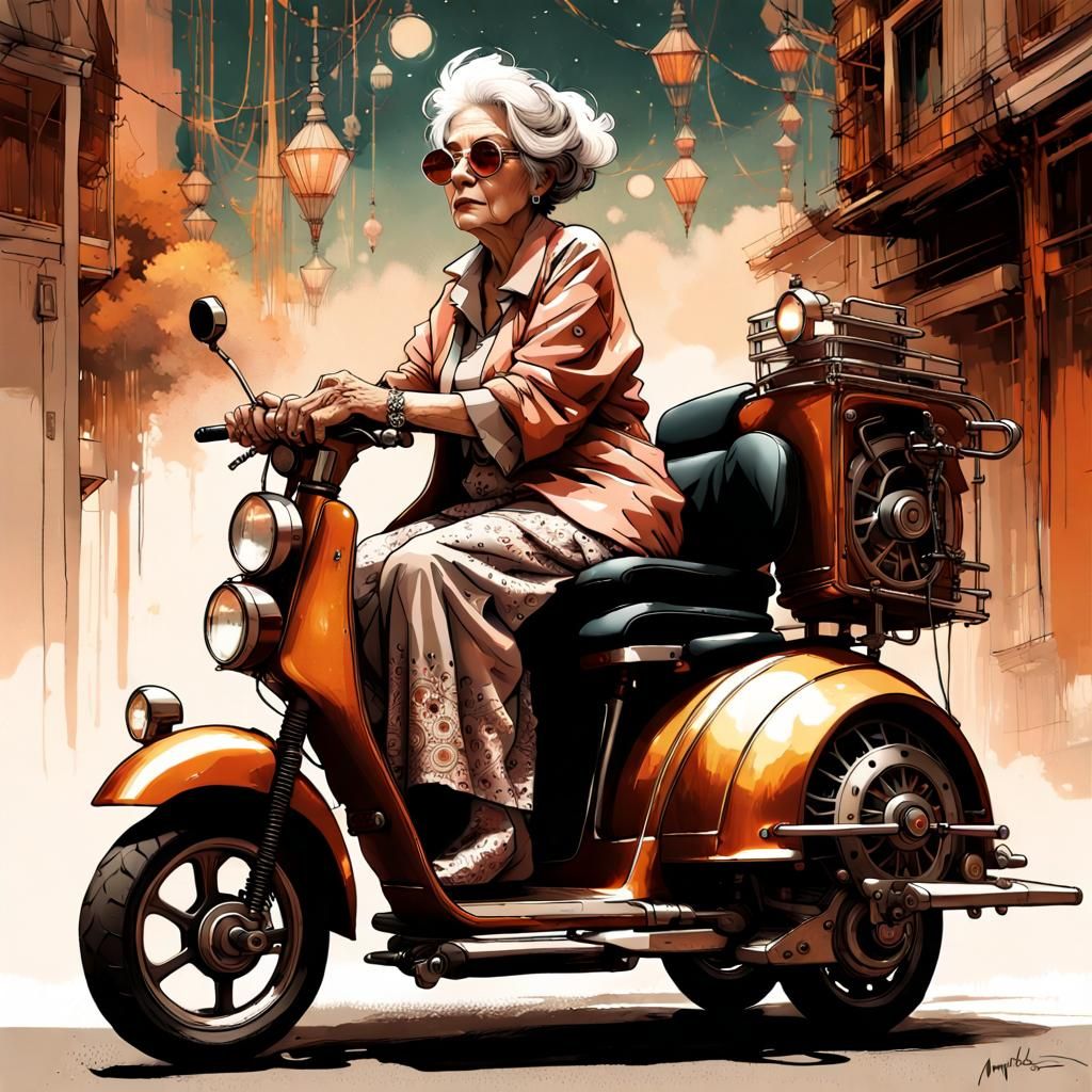 Granma's Mobility  by @Jko88