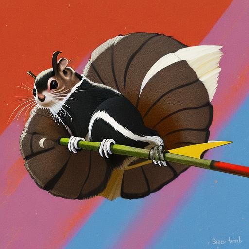 when flying squirrels pole vault