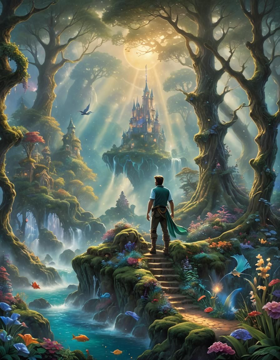 Poster for the movie "Adventure in the Enchanted Forest"