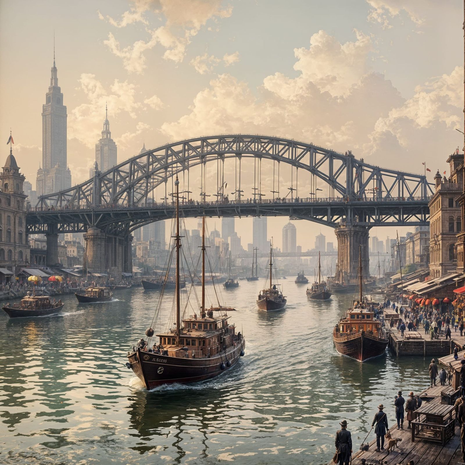 The Waibaidu Bridge - Shanghai   by @Ex-Nihilo