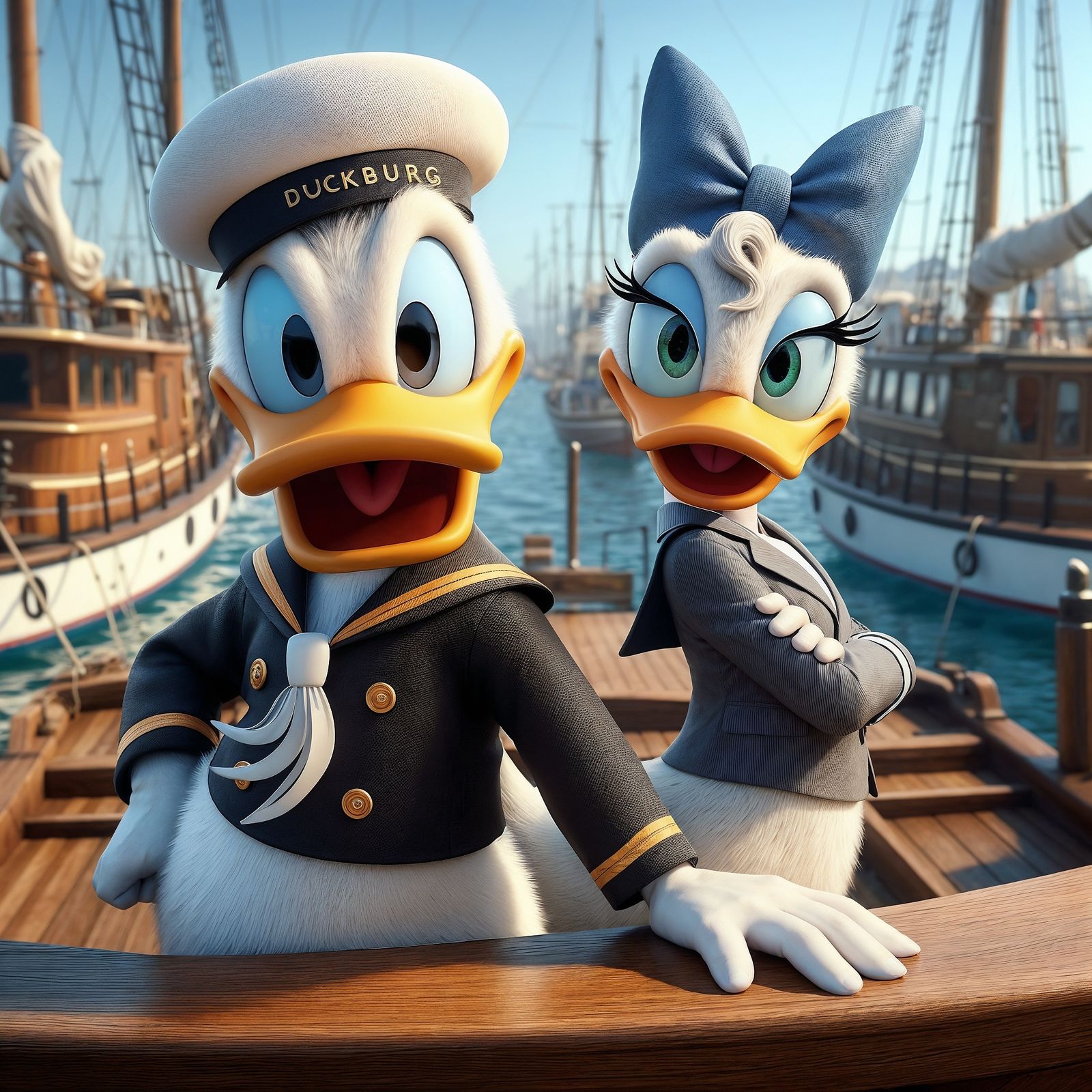 Donald and Daisy