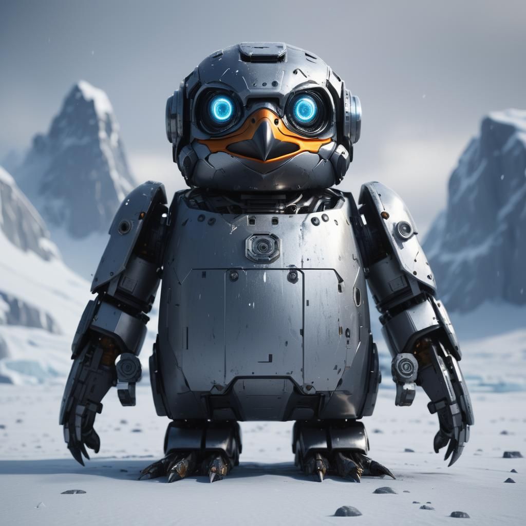 Robot penguin 