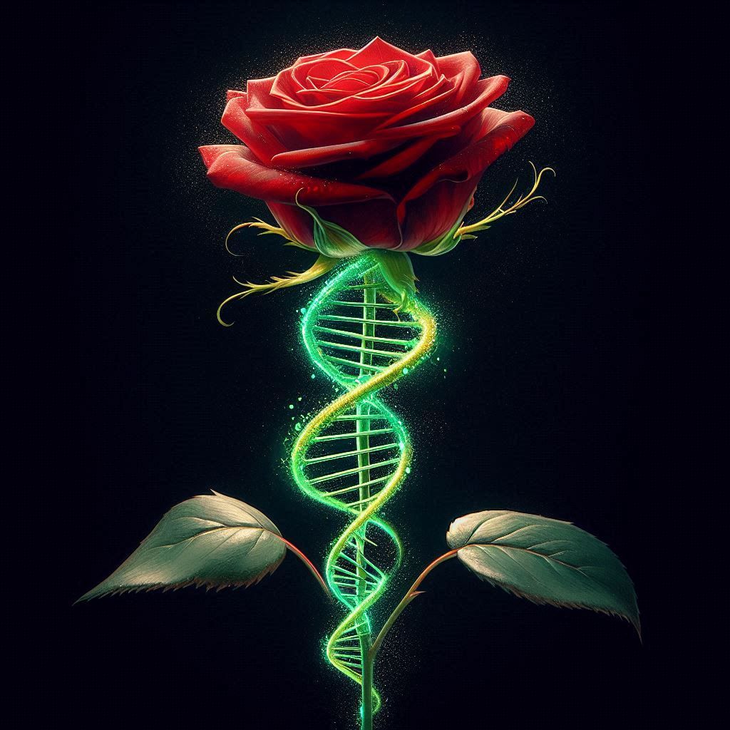 Helix Bloom: The DNA of Beauty