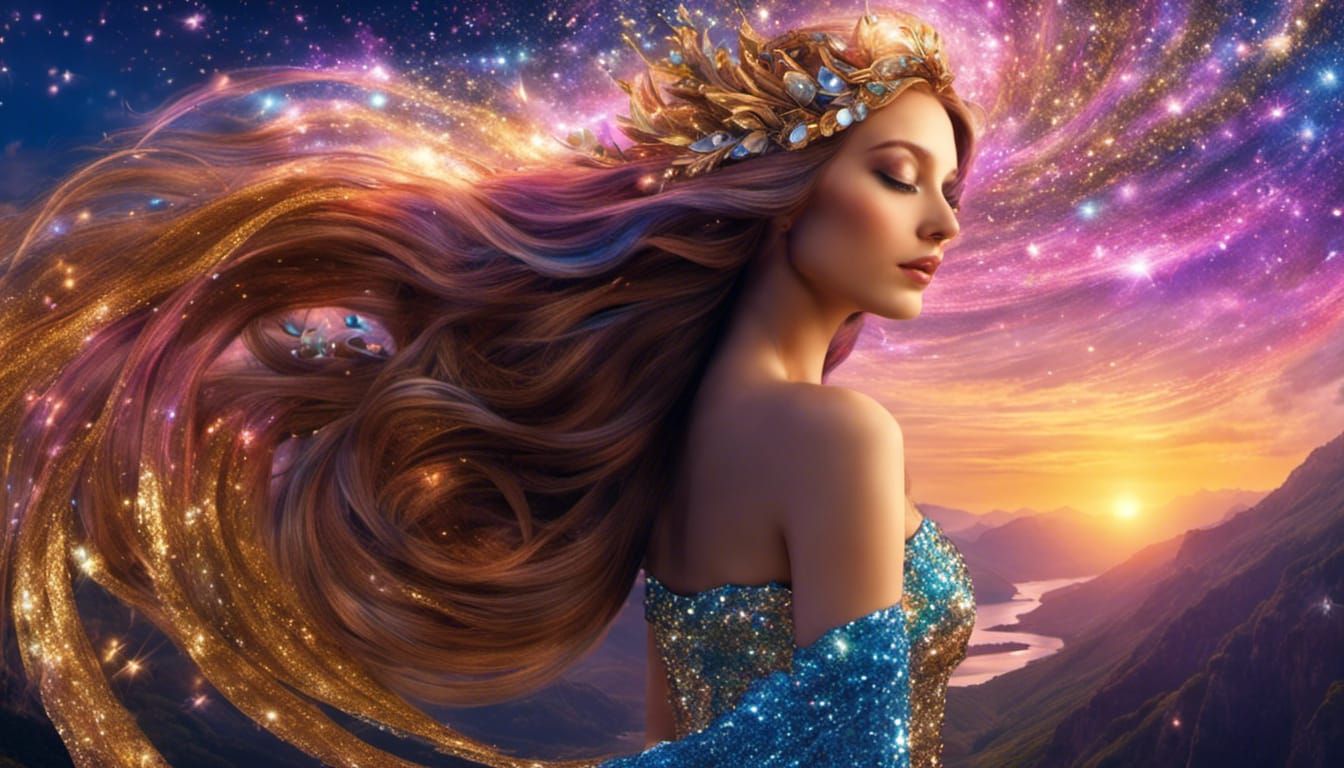 Beautiful Glitter Goddess 6