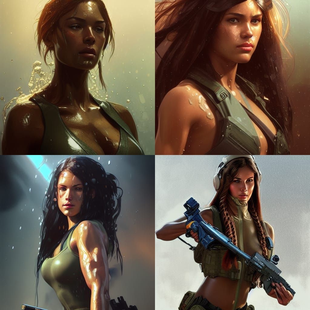 g.i. joe wet woman