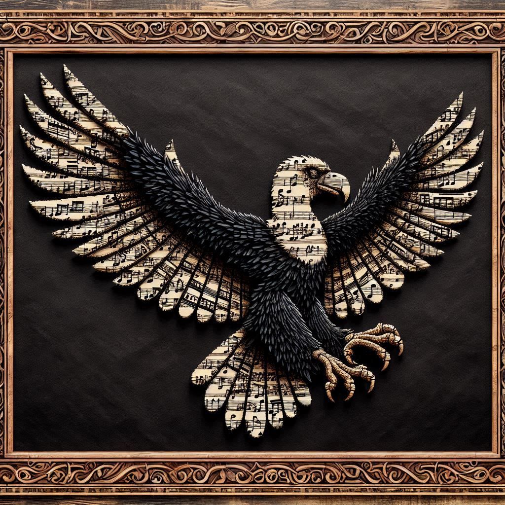 Musical Notes that turn into Animals Condor