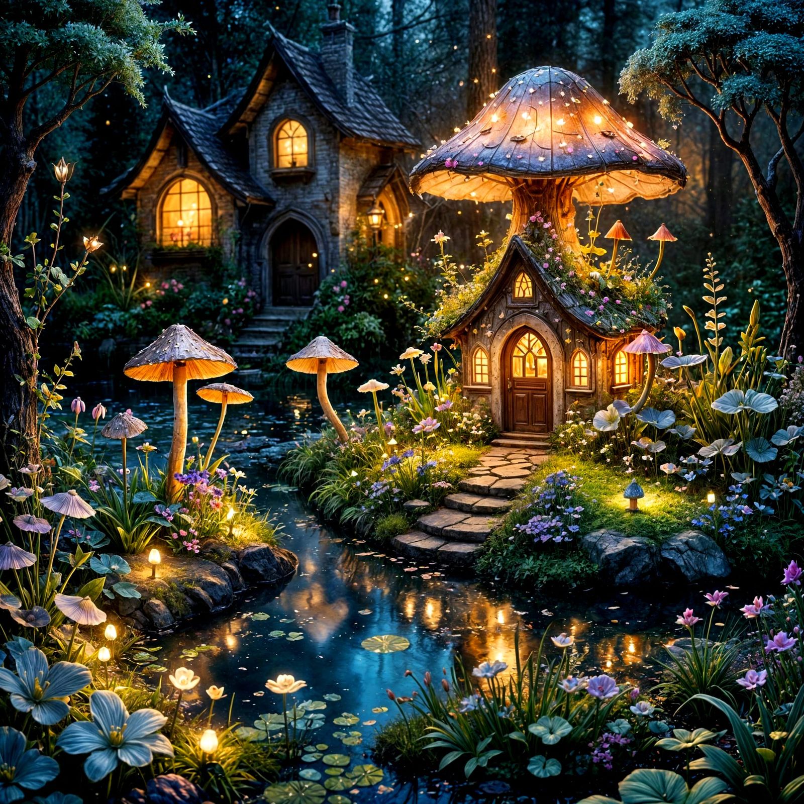 Mushroom  by @Creative woman