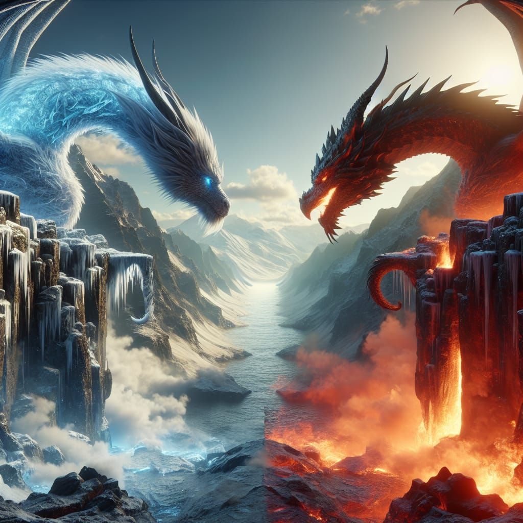 Fire & Ice Dragon