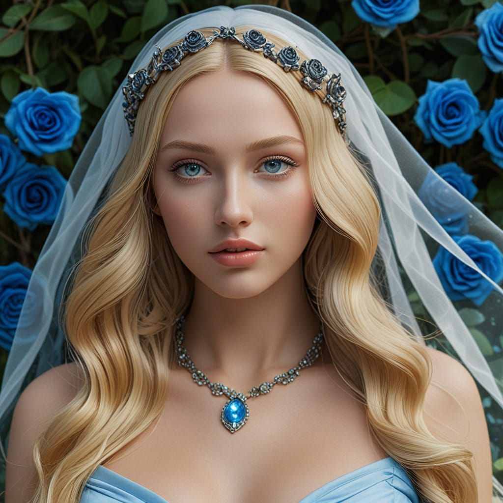 A beautiful and enchanting goddess.