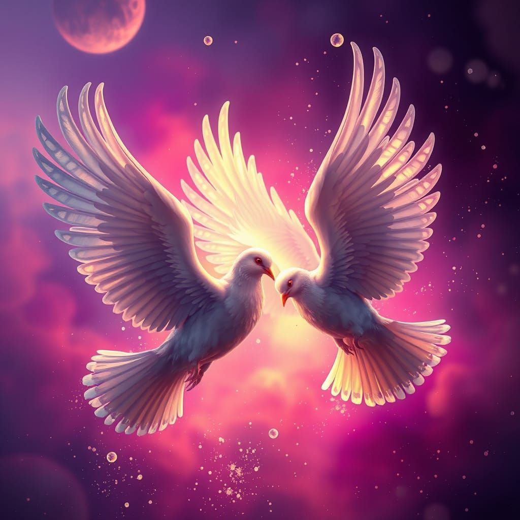 Doves  by @Miss Dragons