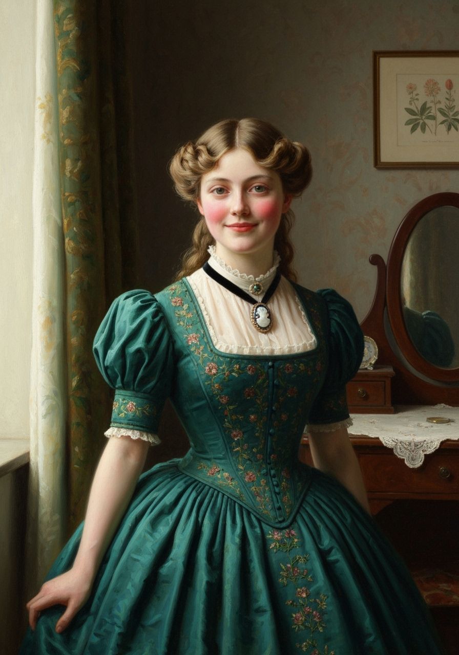 Victorian Beauty  by @Troxley