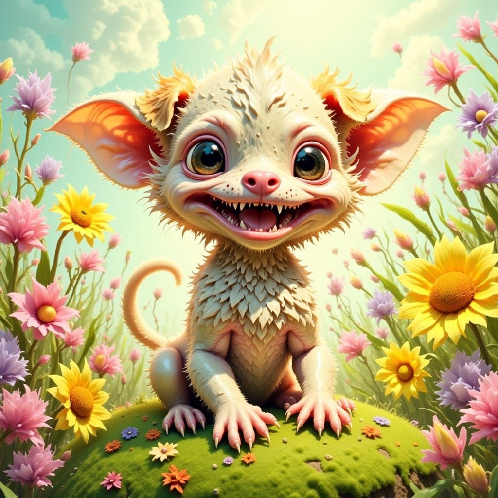 cute puppy <lora:Gremlinesque:1.0> 