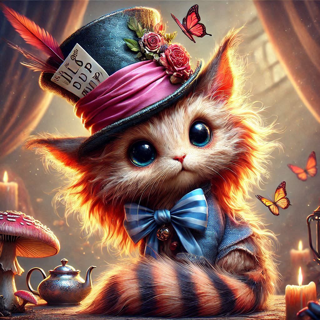 adorable fairy-tale fantasy creature portrait..
