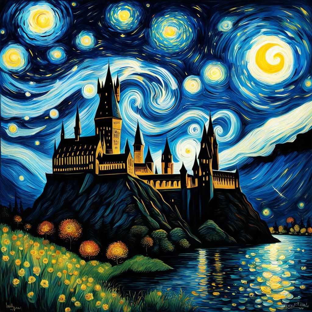 Hogwarts Starry Night.