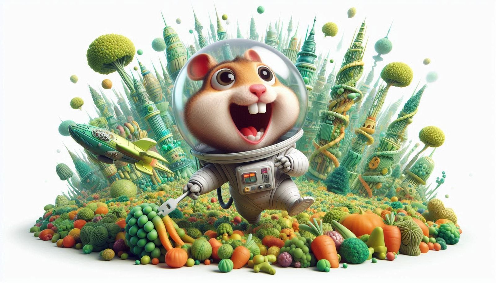 Hamstronaut: 🎵 "Heaven, I'm in heaven..."  🎵 05