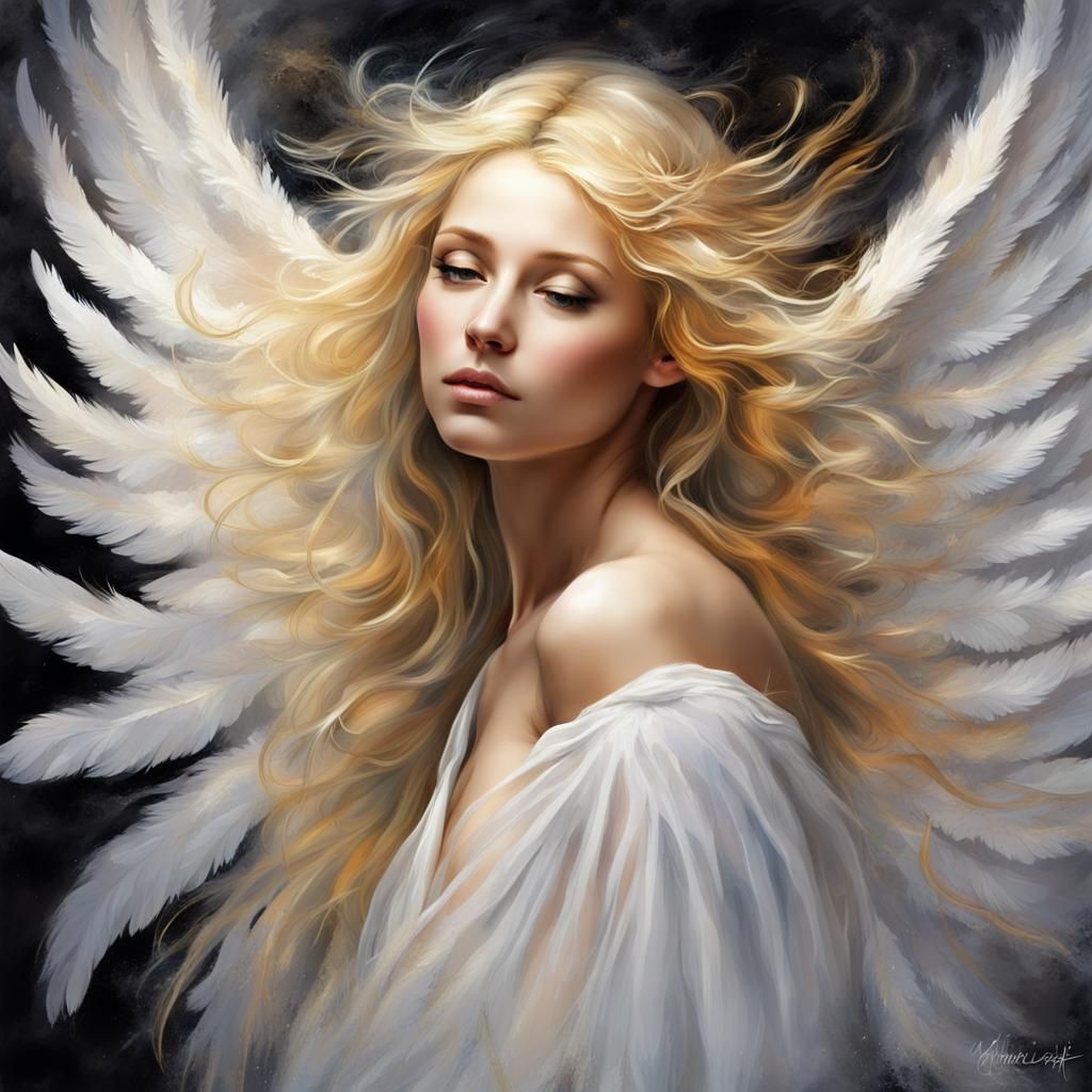 Angel - AI Generated Artwork - NightCafe Creator