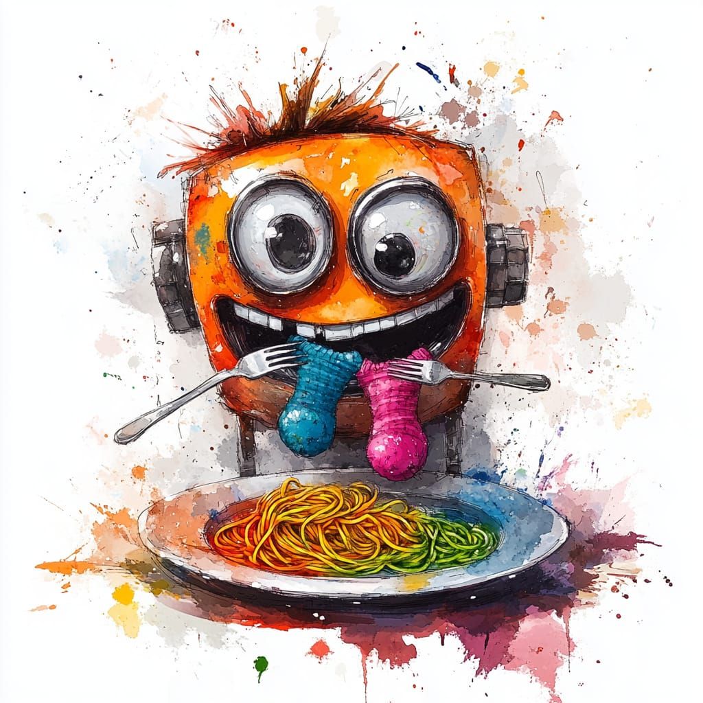 Hey, I ate your socks :)