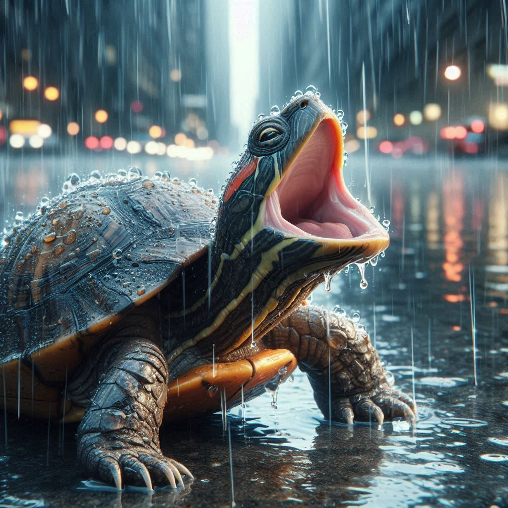 Singing turtle