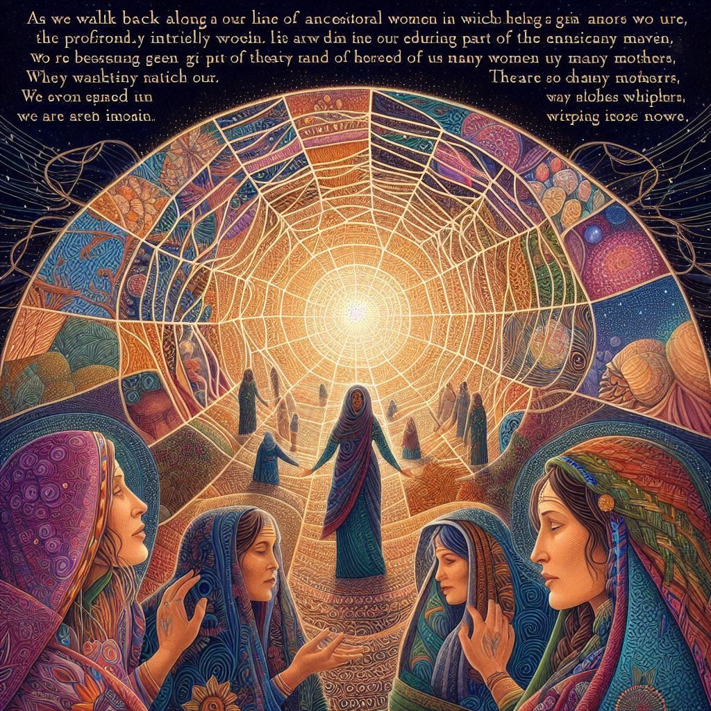 Carolyn Hillyer, from the Weavers Oracle