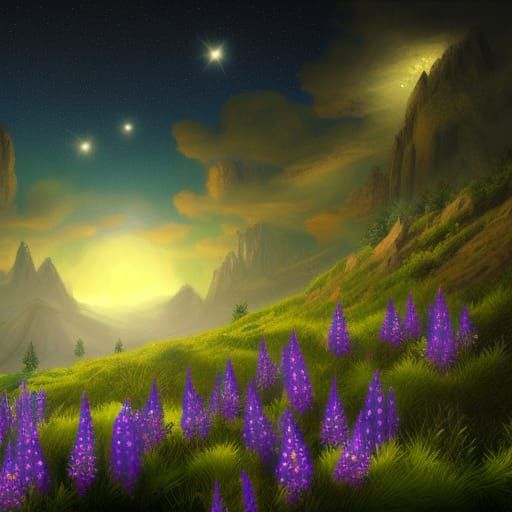 Lupine Glow