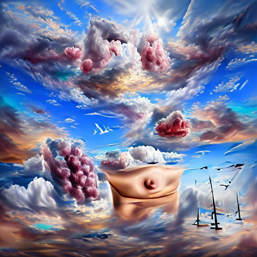 Romantic sky