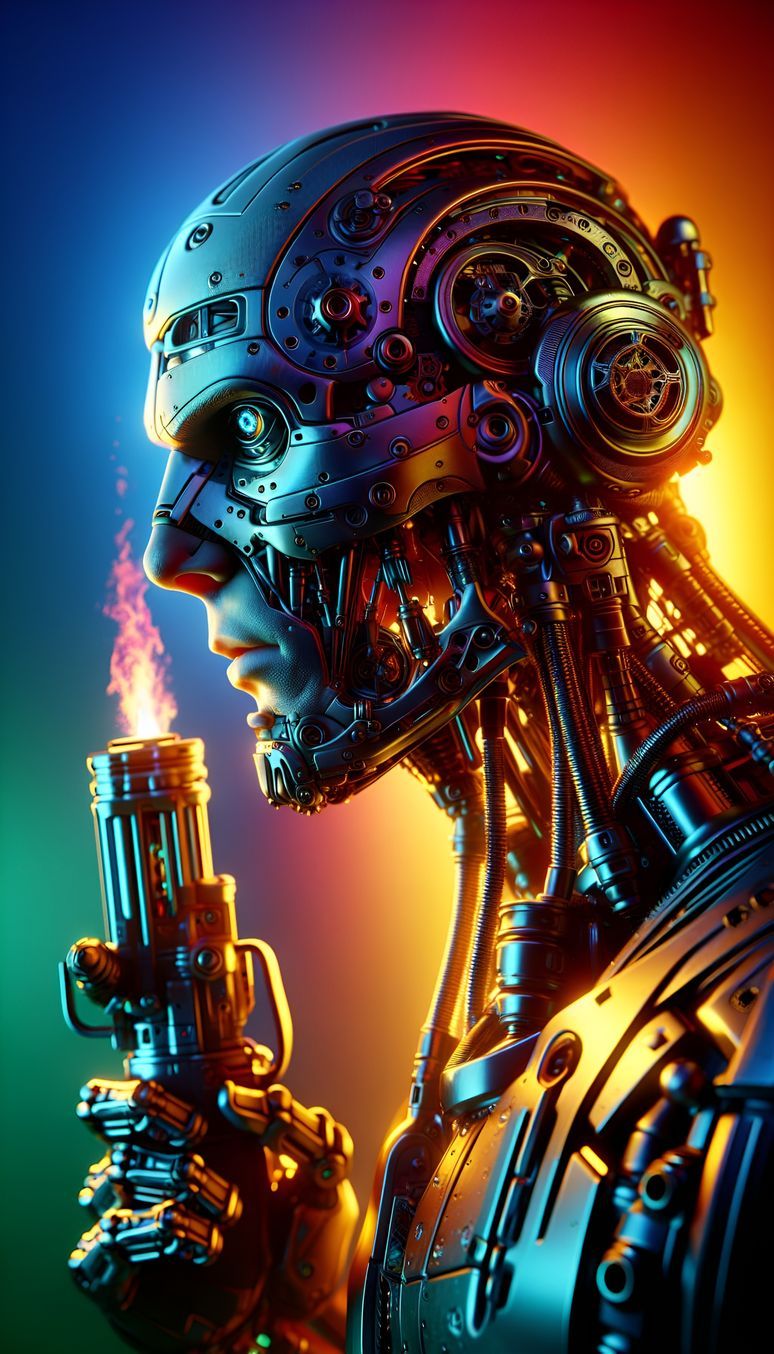 Creative upscale robot. Check the comparison!