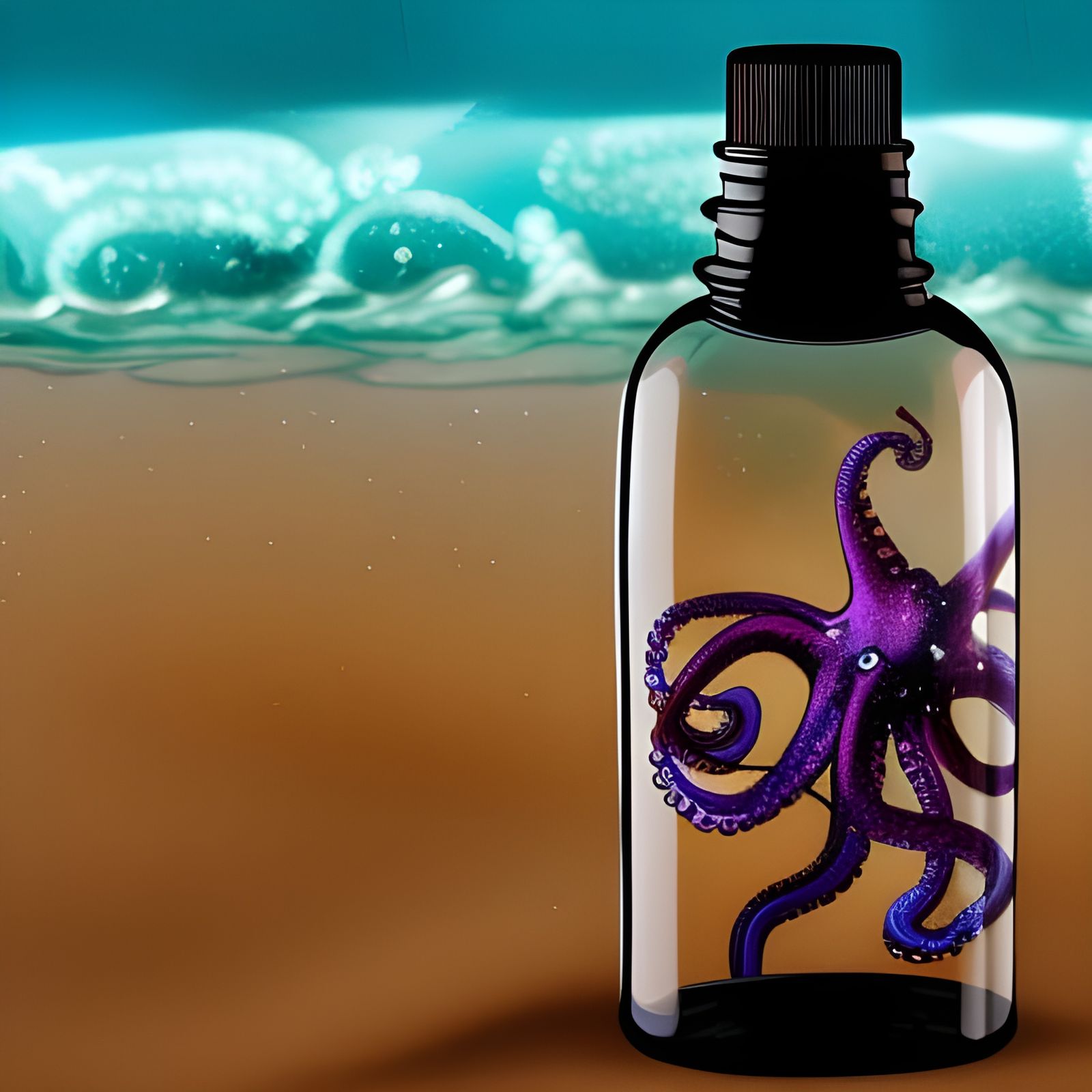 Bottled Up AI Generated Artwork NightCafe Creator